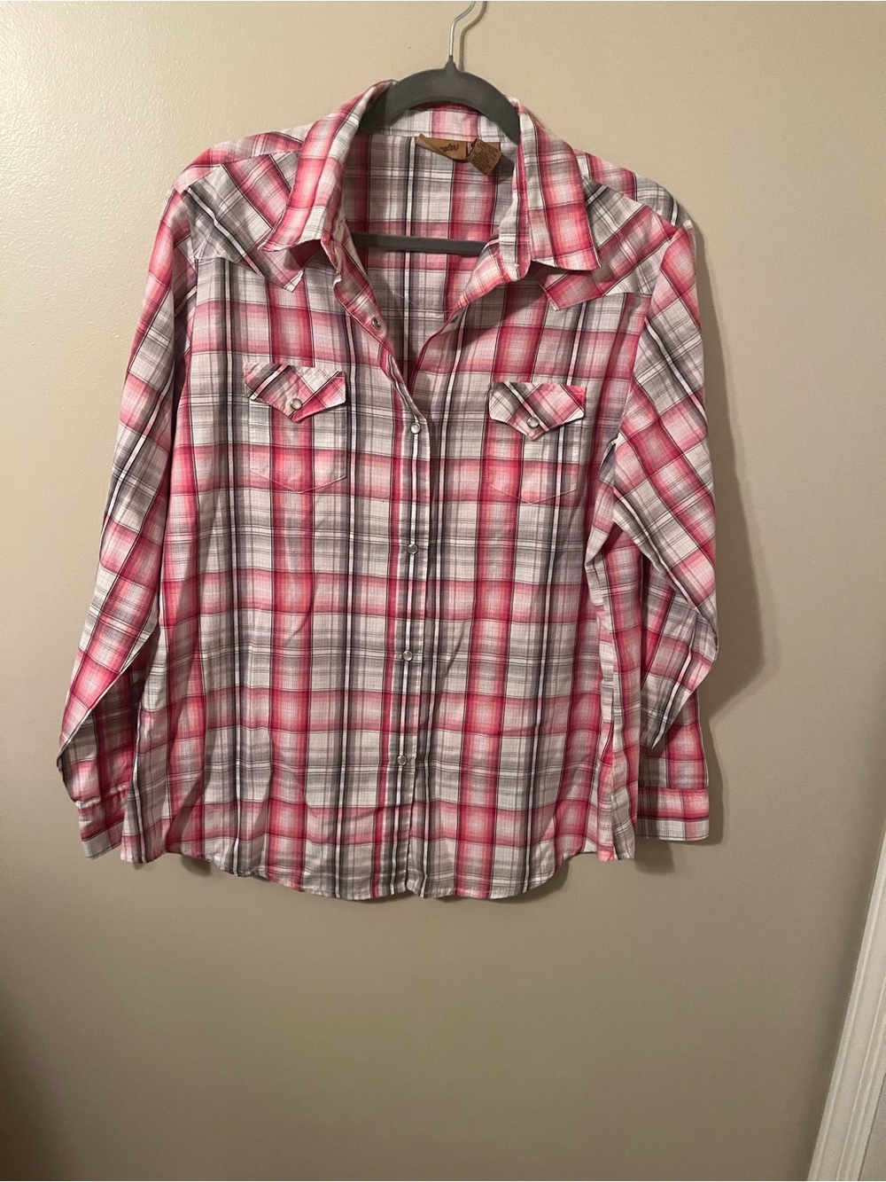 Wrangler button down shirt. #2